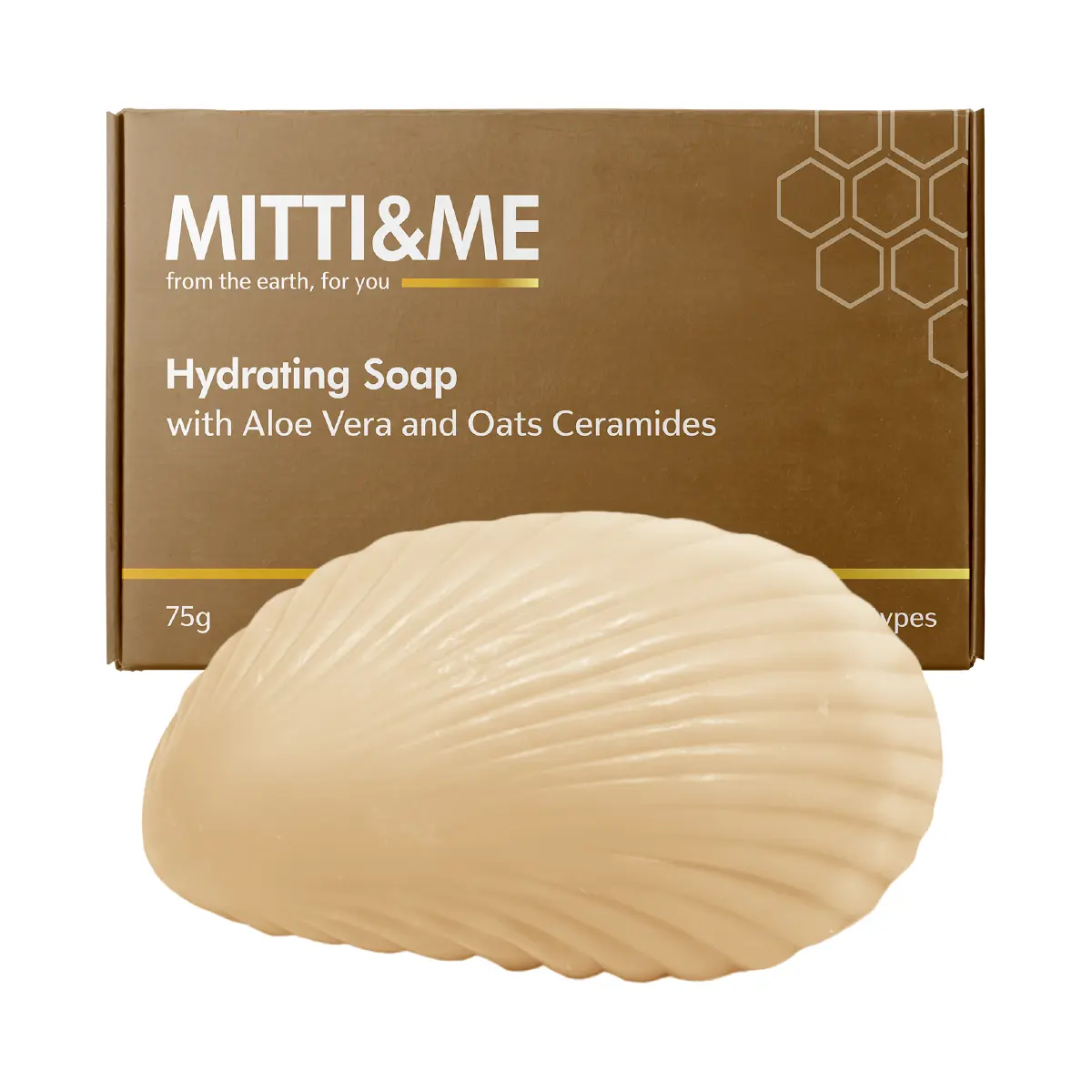 Mitti & Me Hydrating Soap | Dry Skin & Daily Hydration Care