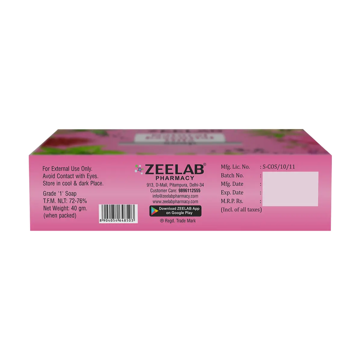 Natural Essential Oils Soap