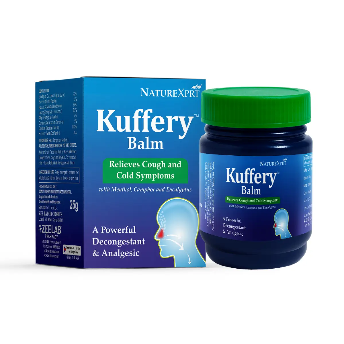 NatureXprt Kuffery Balm for Cough and Common Cold
