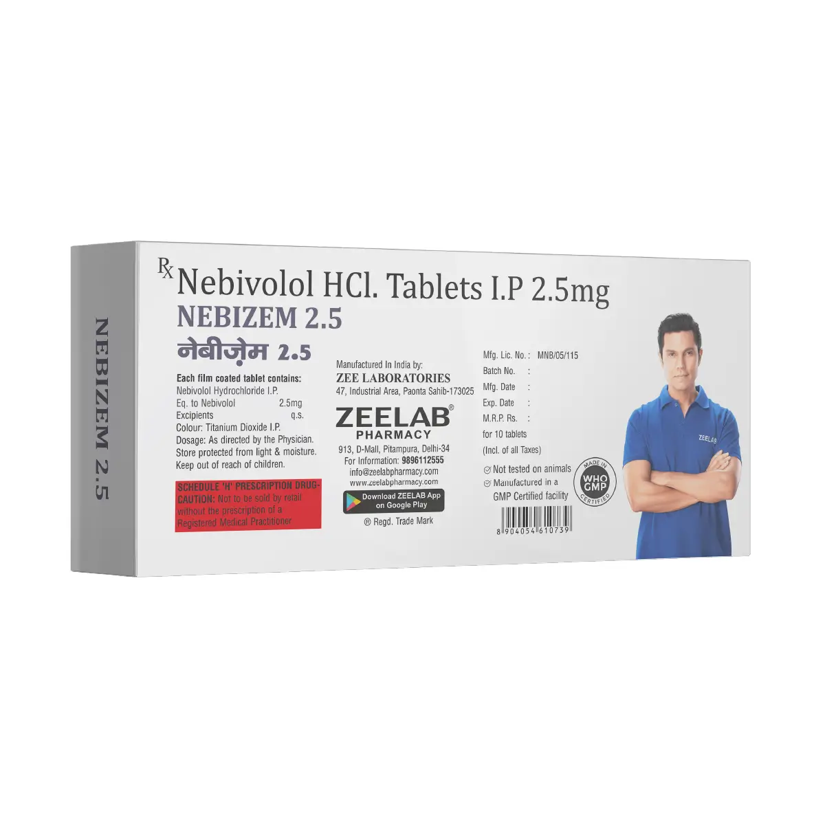 Nebizem 2.5 Tablet