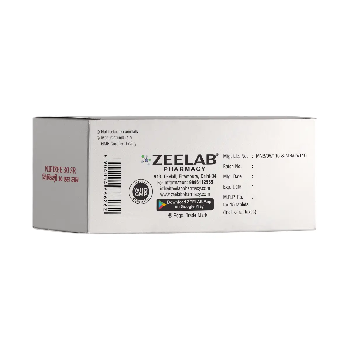 Nifizee 30 SR Tablet