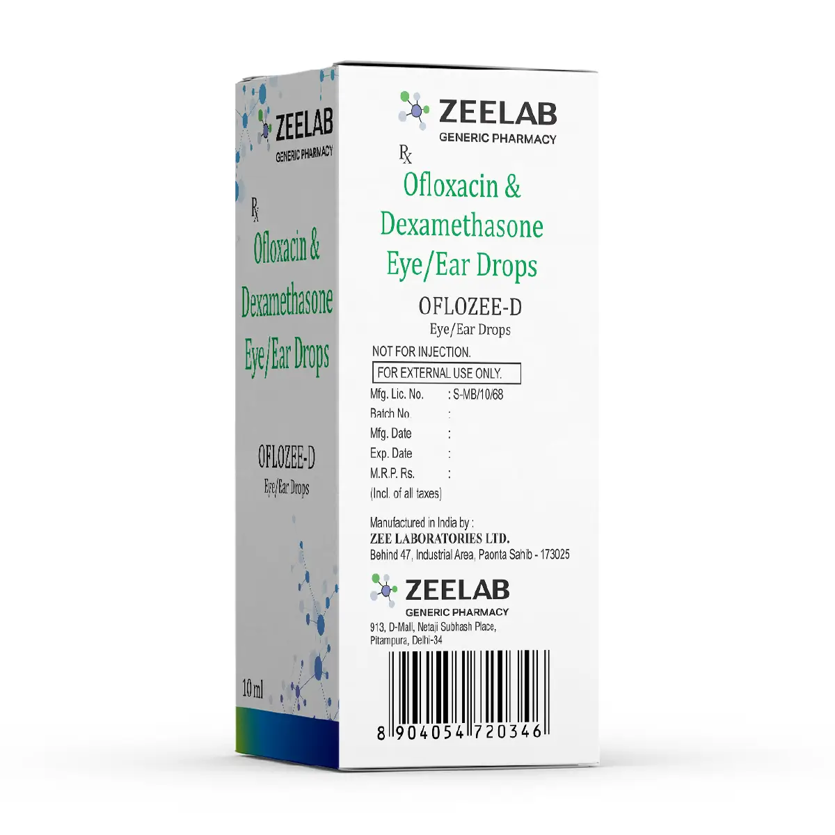 Oflozee D Eye Drops