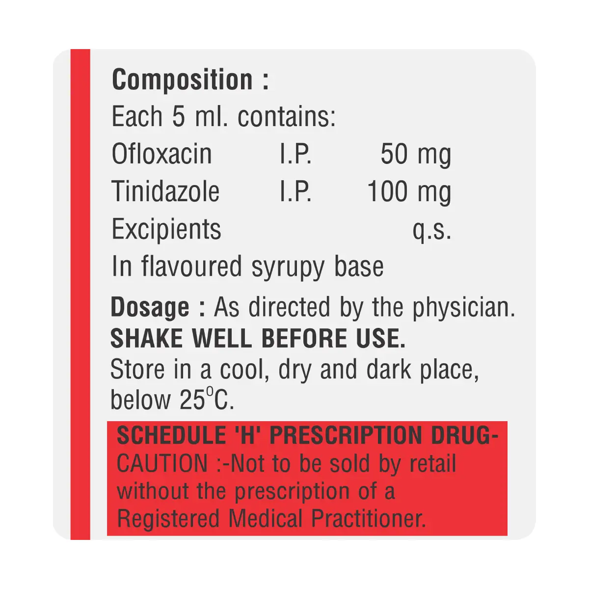 Oflozee TZ Suspension