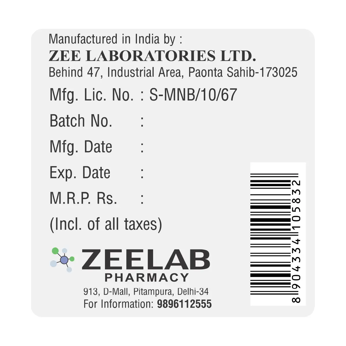 Oflozee TZ Suspension