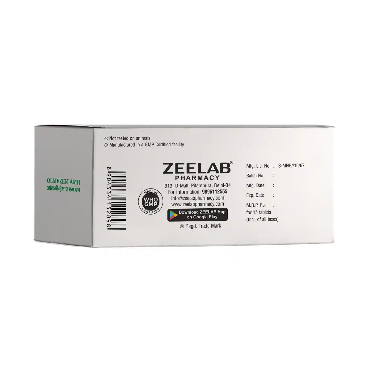 Olmezem AMH Tablet