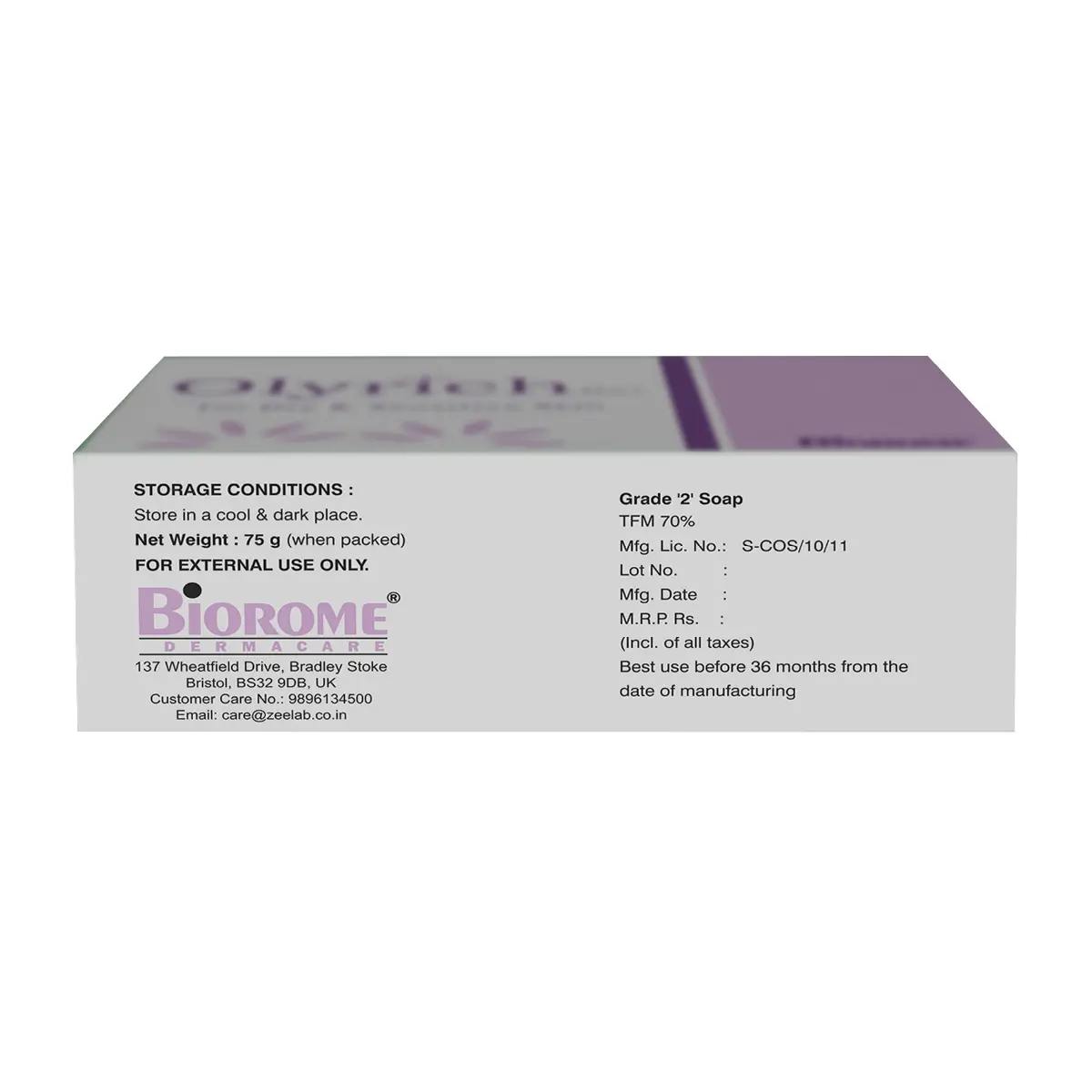 Olyrich Soap for Dry & Sensitive Skin