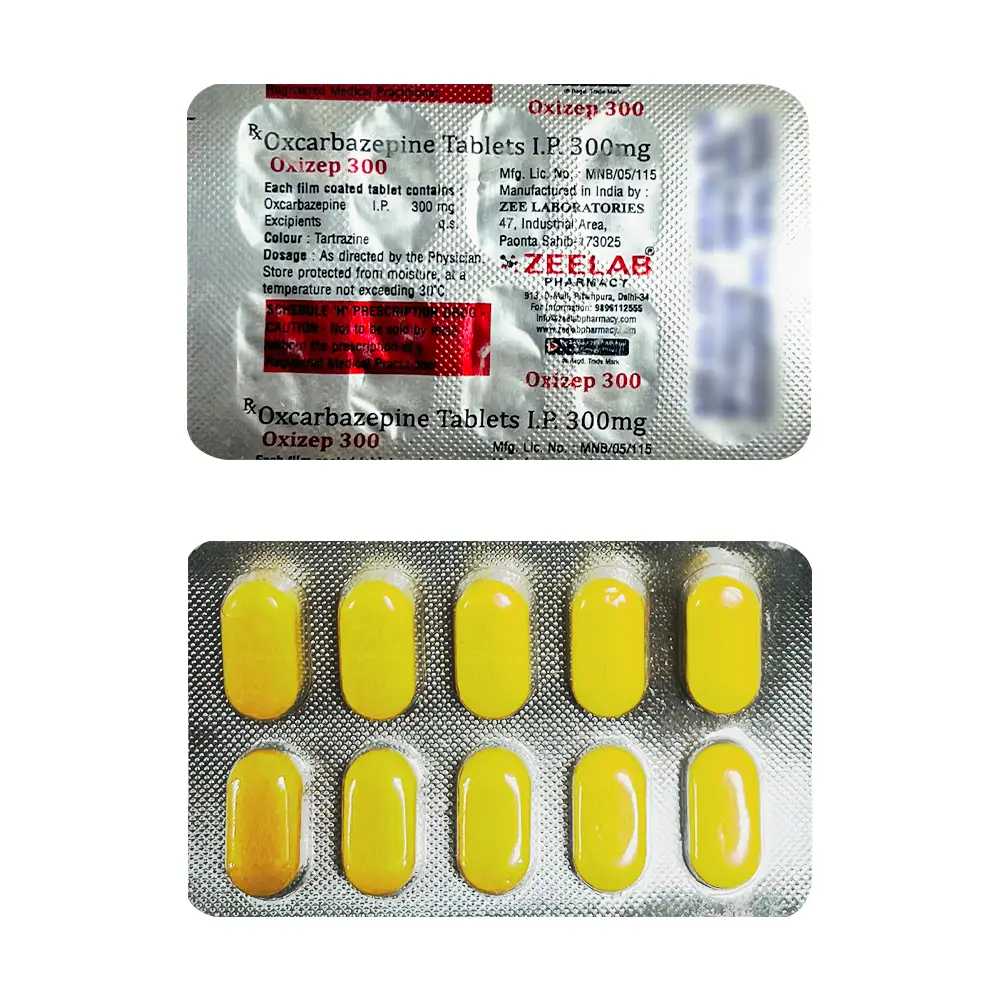 oxcarbazepine 300mg tablet 