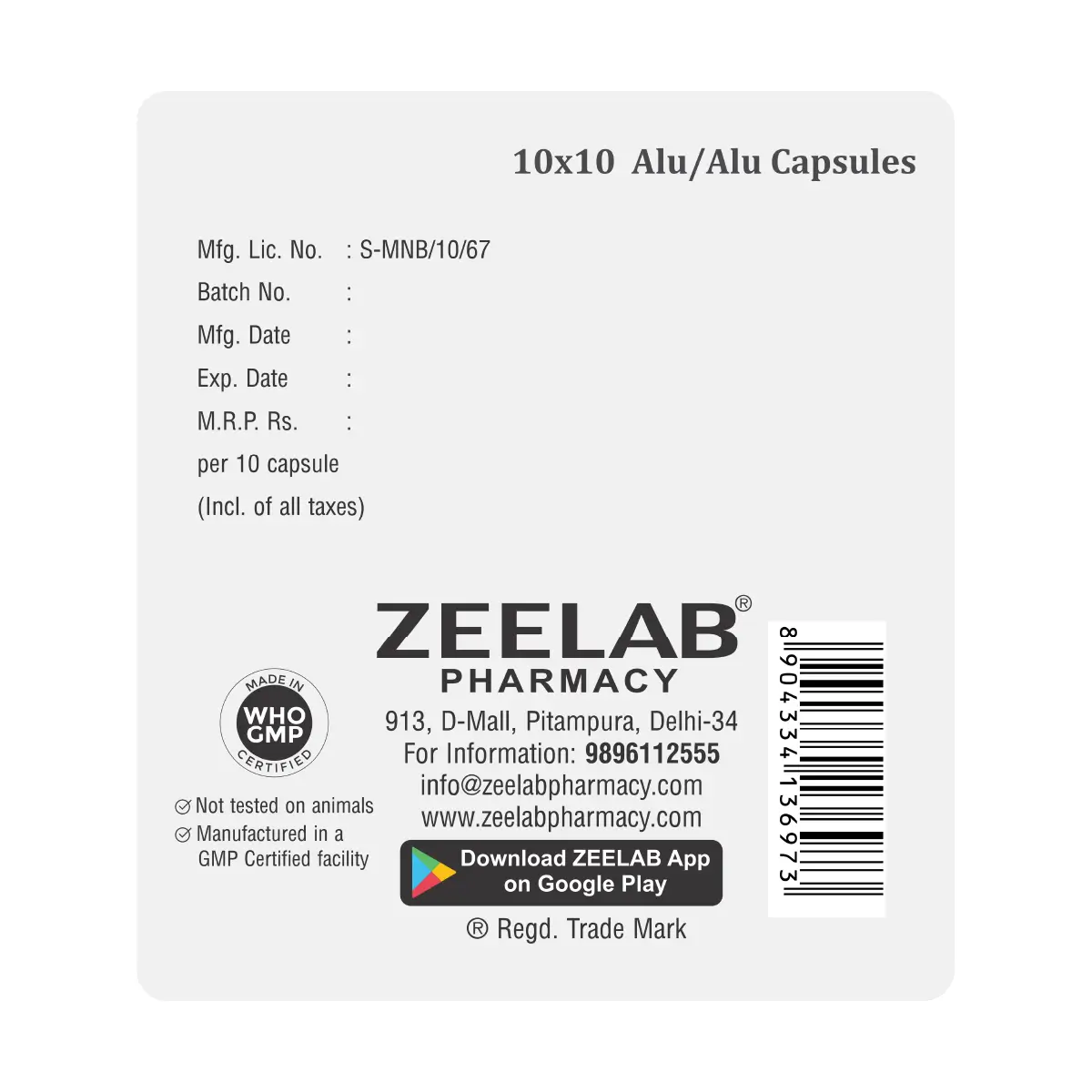Pantoride IT SR Capsule 