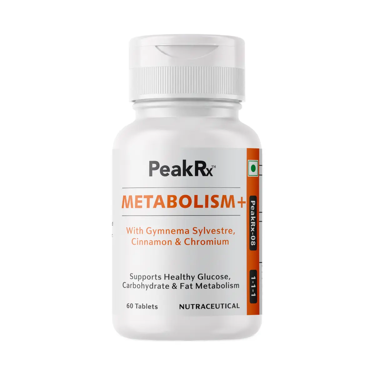 Peak Rx Metabolism Plus 60 Tablets | Metabolism & Energy Support