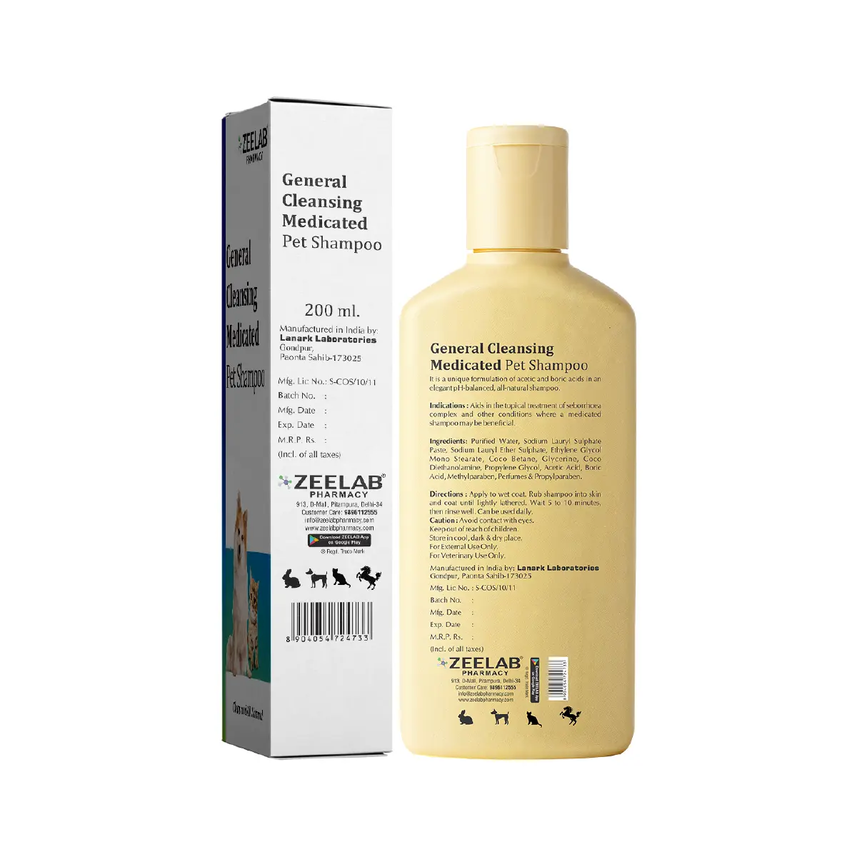 Pet Shampoo 200ml