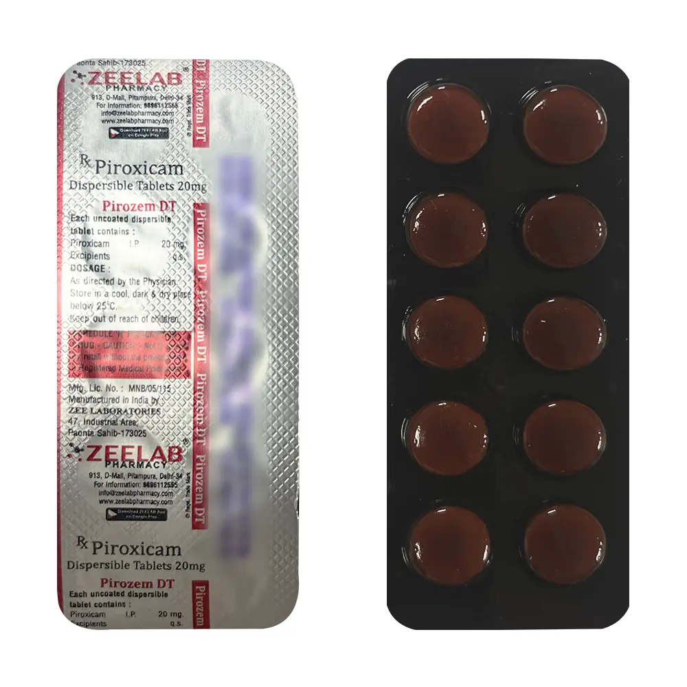 piroxicam 20mg tablet