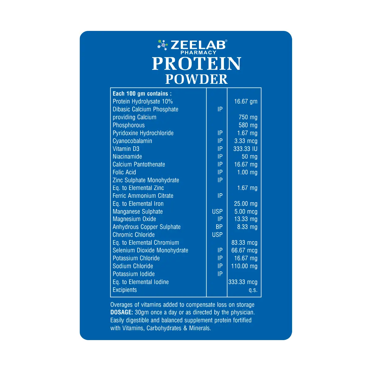 Vanilla Protein Powder