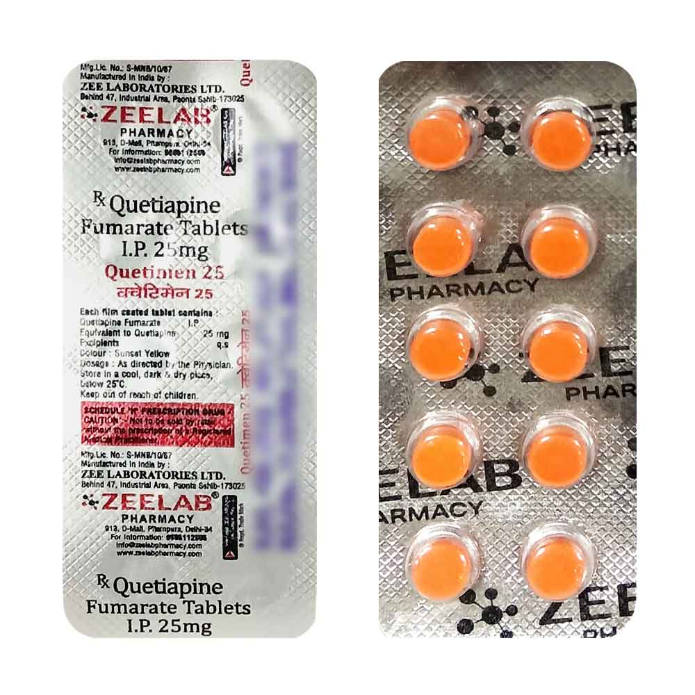 Quetimen 25 Tablet