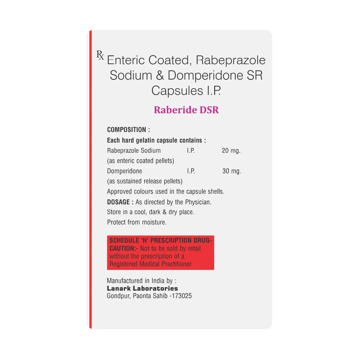 Raberide DSR Capsule