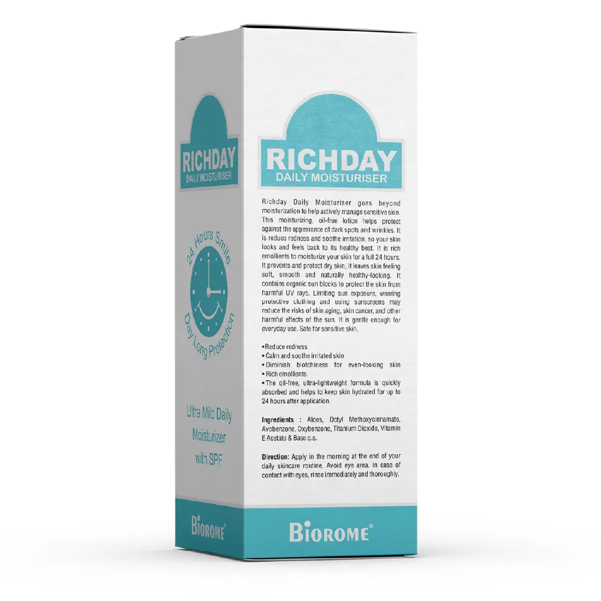 Richday Daily Moisturiser with Sunscreen