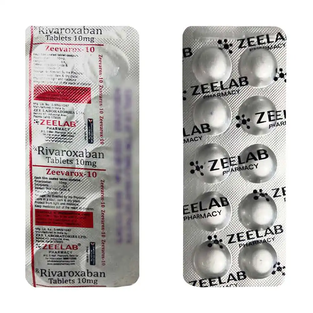 Zeevarox 10 Anticoagulant Tablet