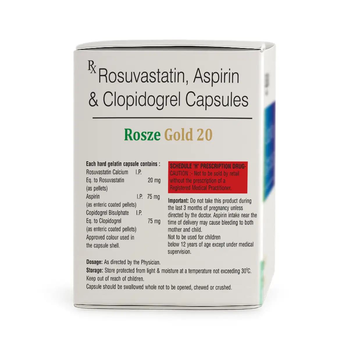 Rosze Gold 20 Capsule