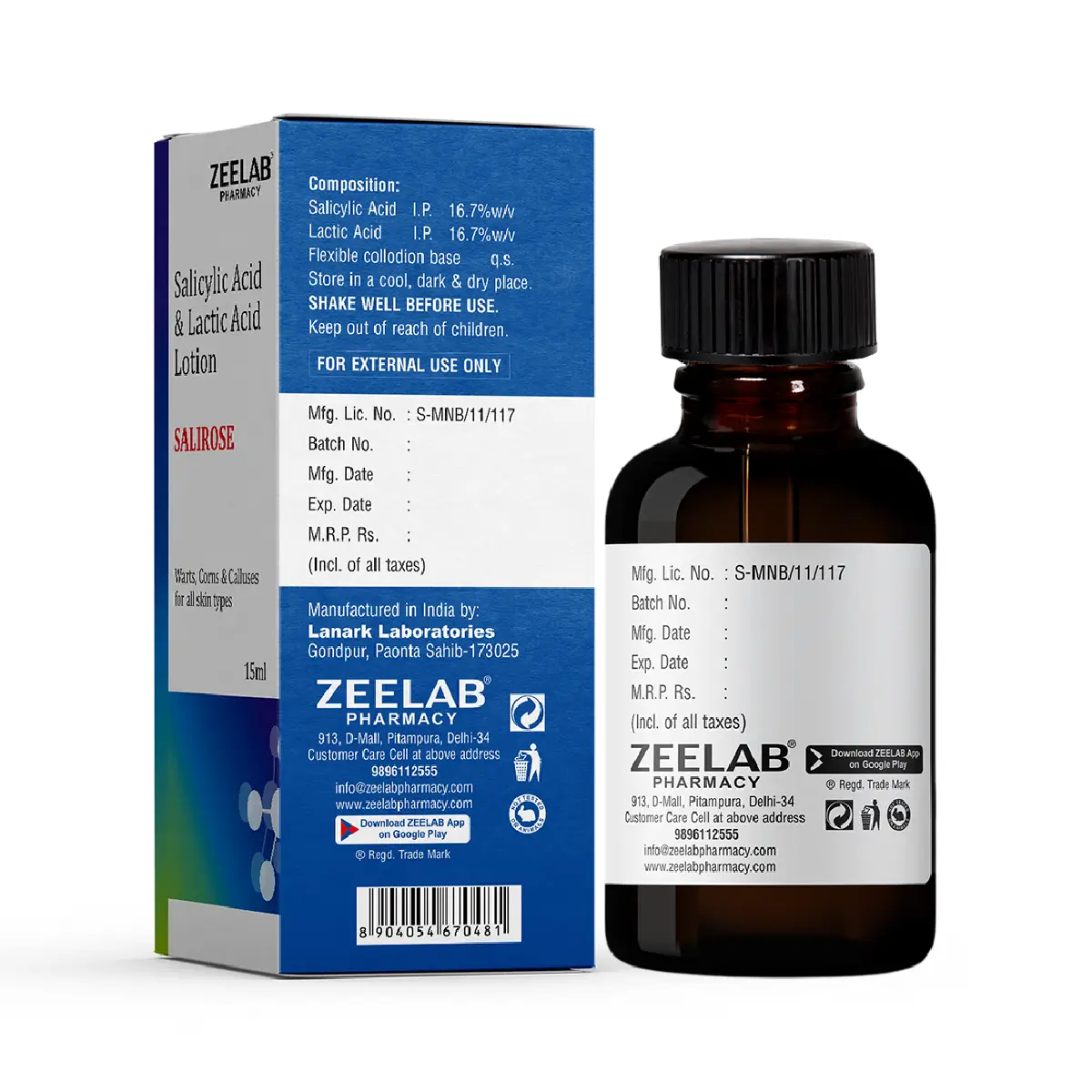 Salirose Lotion 15ml