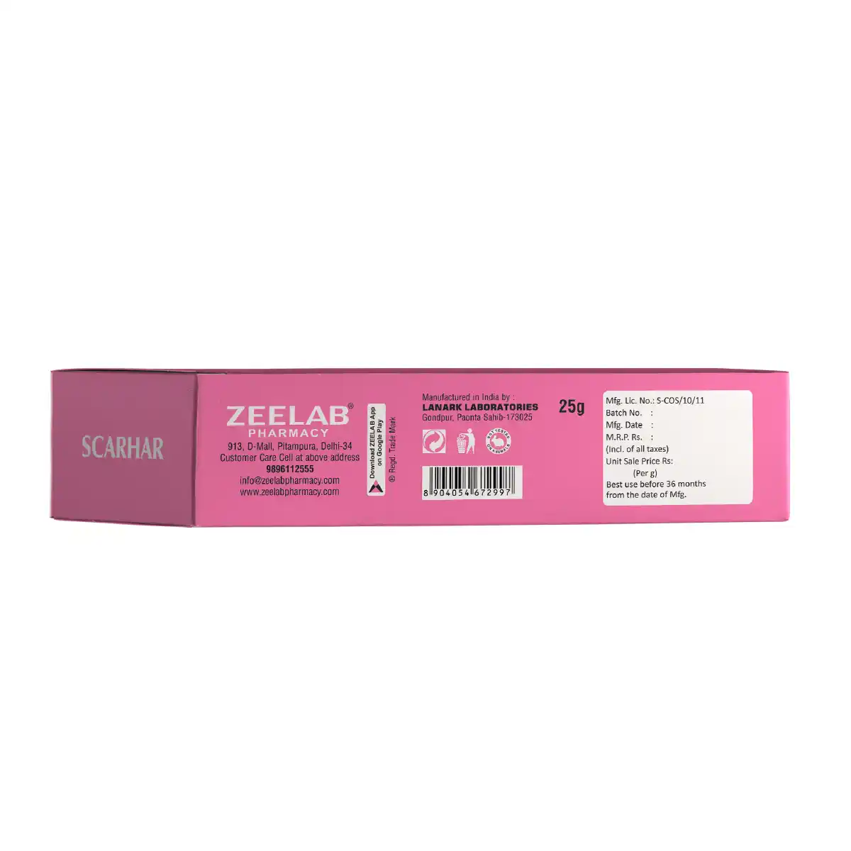 Scarhar Silicone Gel 25gm | Scar Reduction & Skin Repair Gel