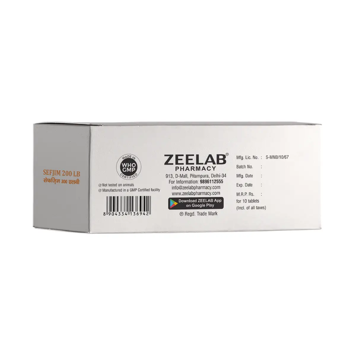 Sefjim 200 LB Tablet