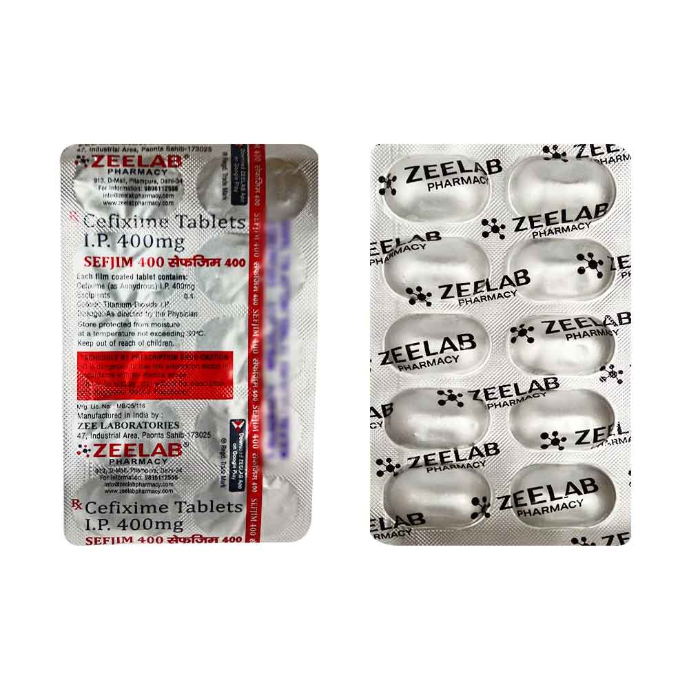 Sefjim 400 Antibacterial Tablet