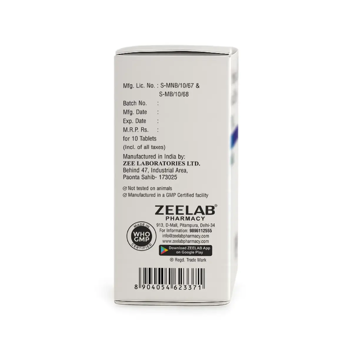 Sefjim CL 325 Tablets