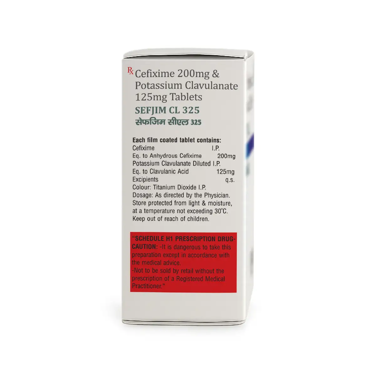 Sefjim CL 325 Tablets