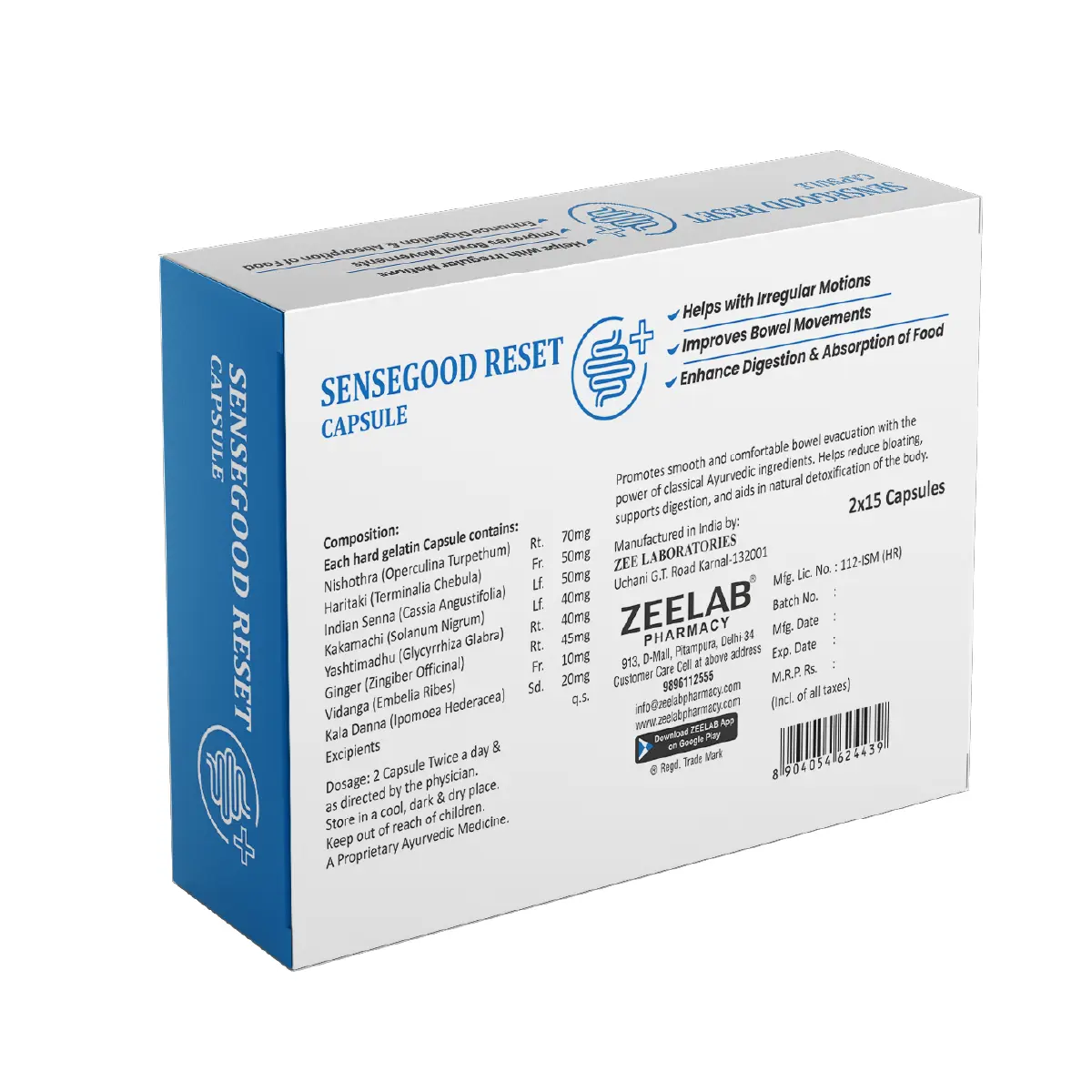  Sensegood Reset Capsule