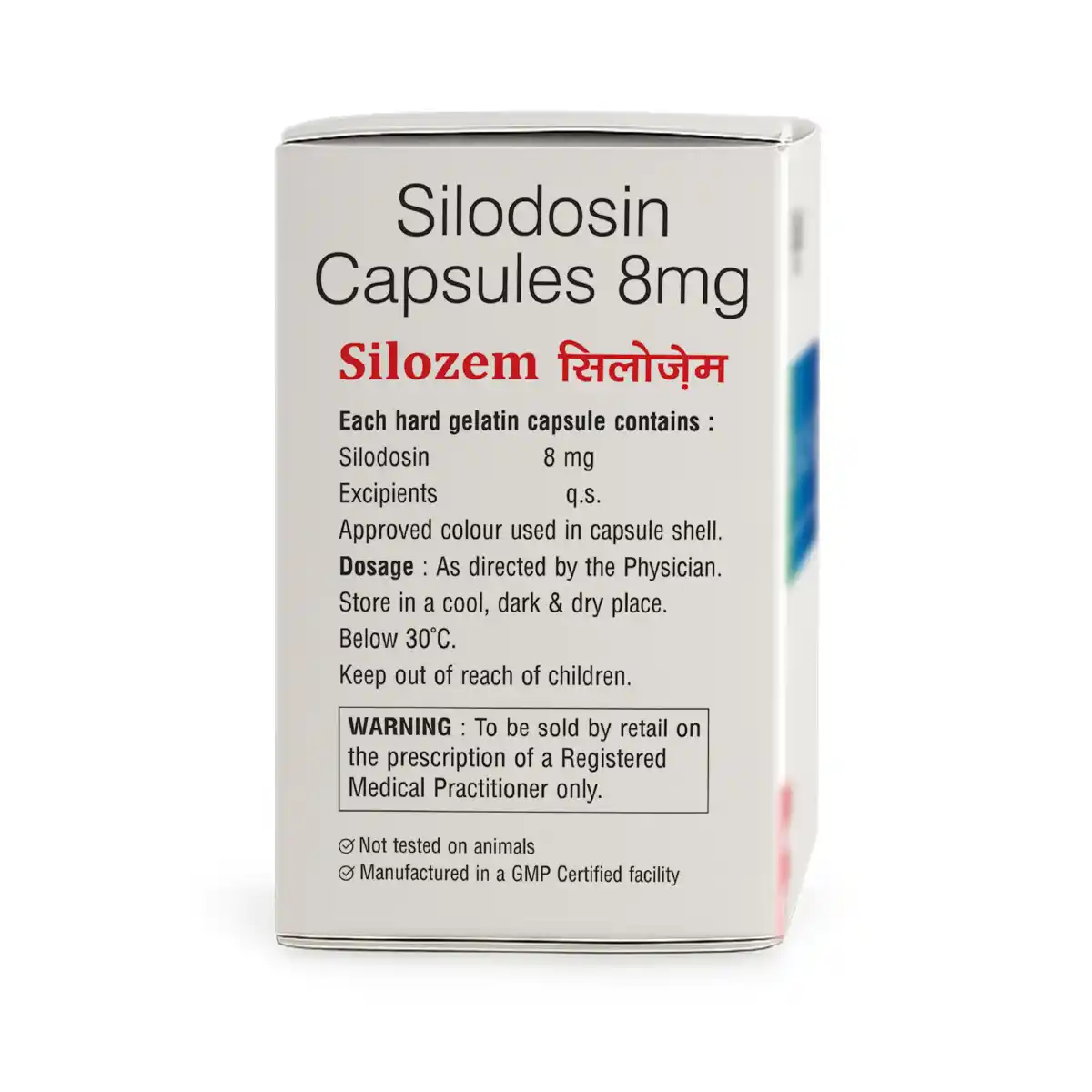 Silozem 8mg Capsule