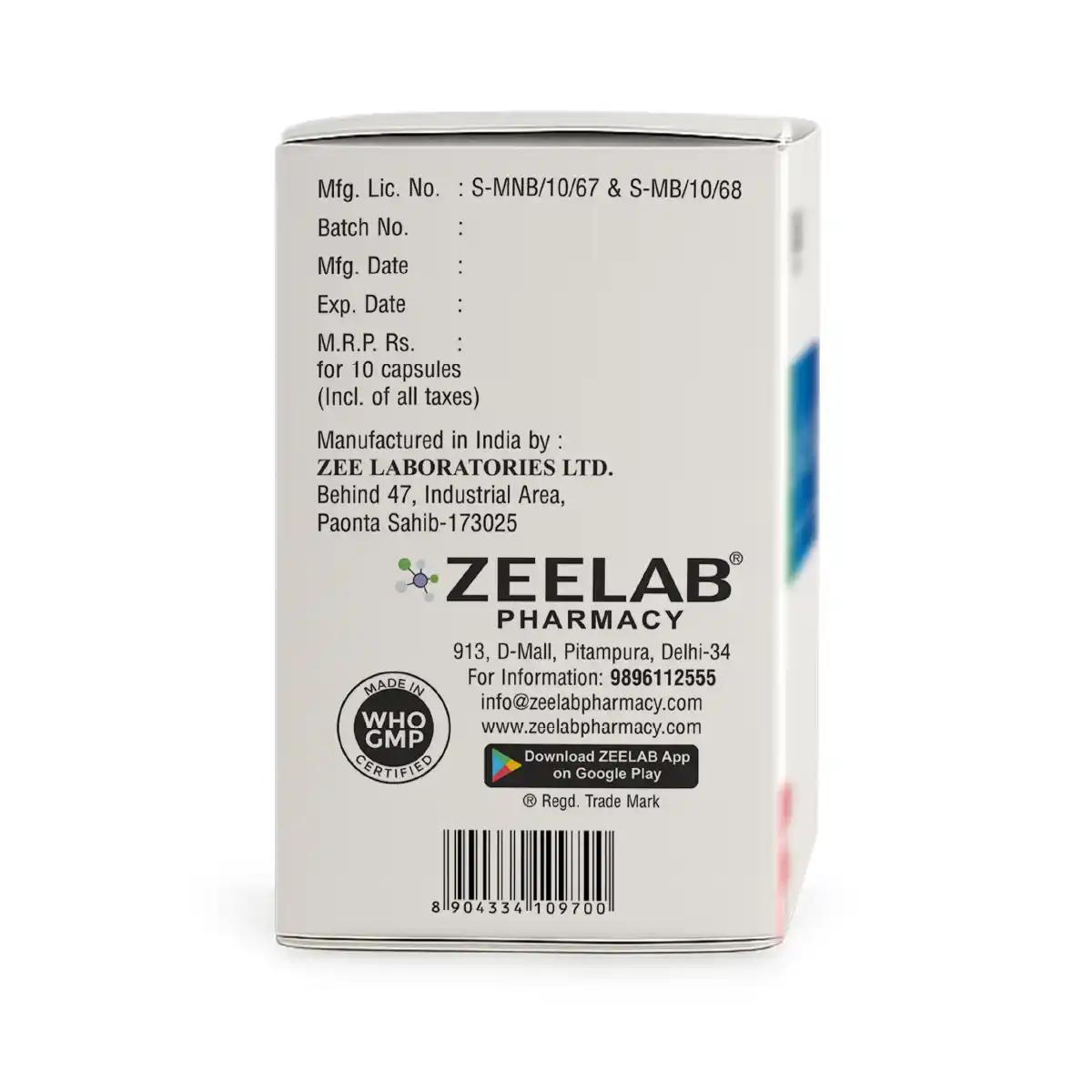 Silozem 8mg Capsule