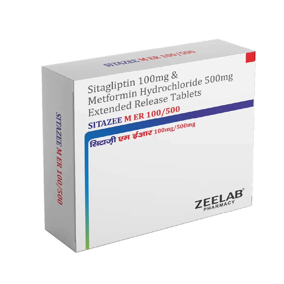 Sitazee M ER 100/1000 Tablet | Sitagliptin 100mg + Metformin 1000mg ER Tablet