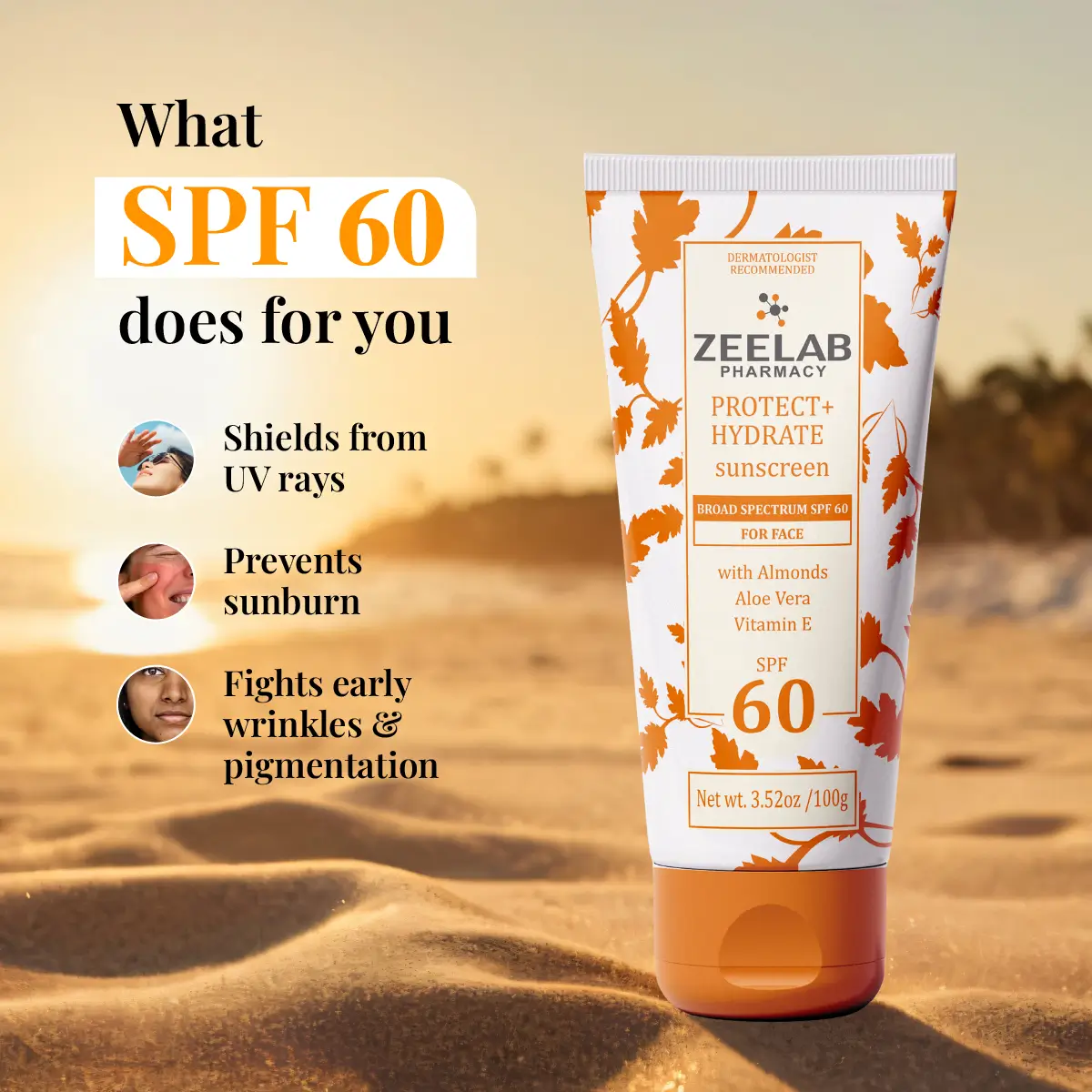 Sunscreen Lotion SPF 60