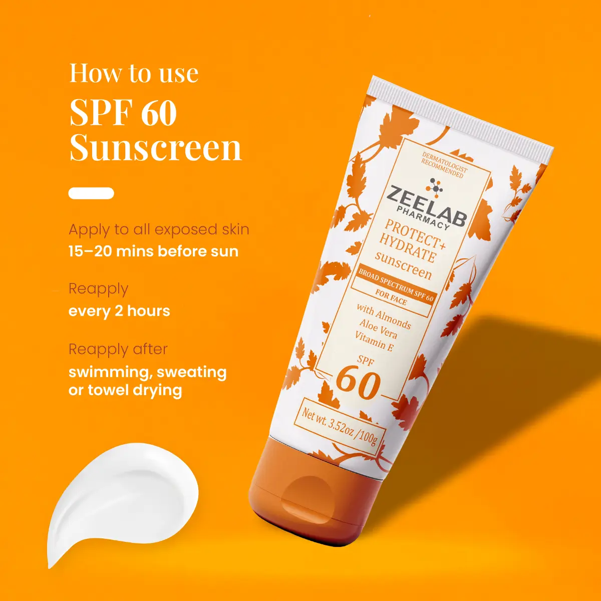 Sunscreen Lotion SPF 60