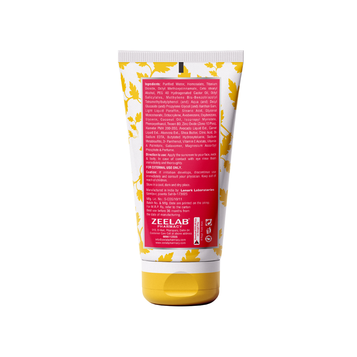Sunscreen SPF 80+