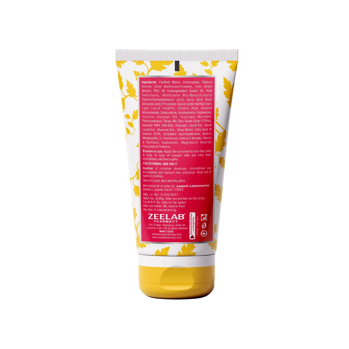 Sunscreen SPF 80+