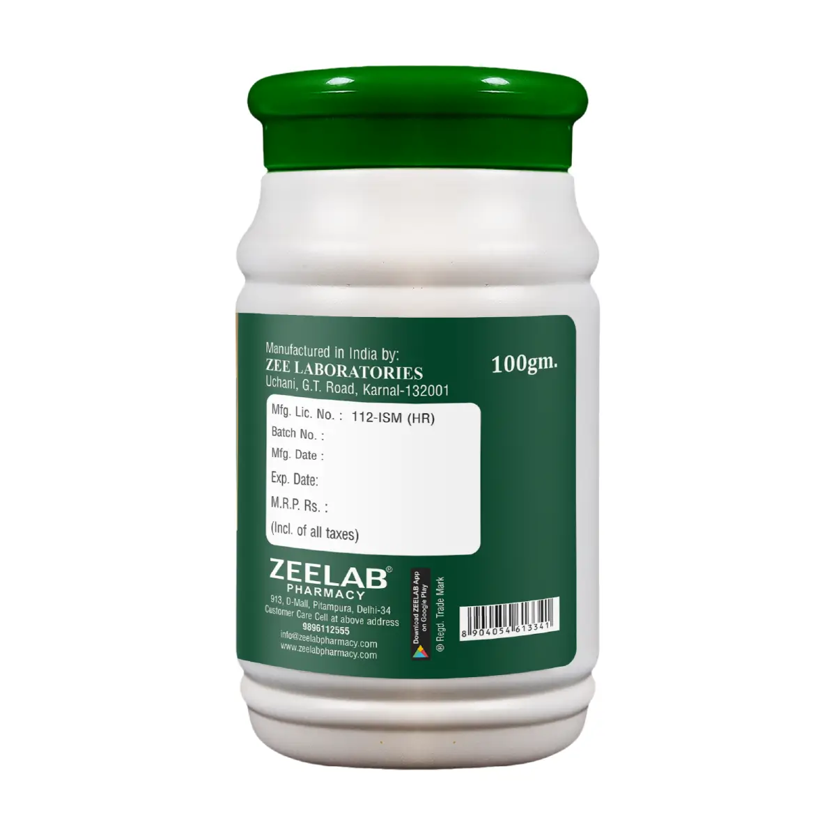 Zeelab Swet Musli Churna 100gm