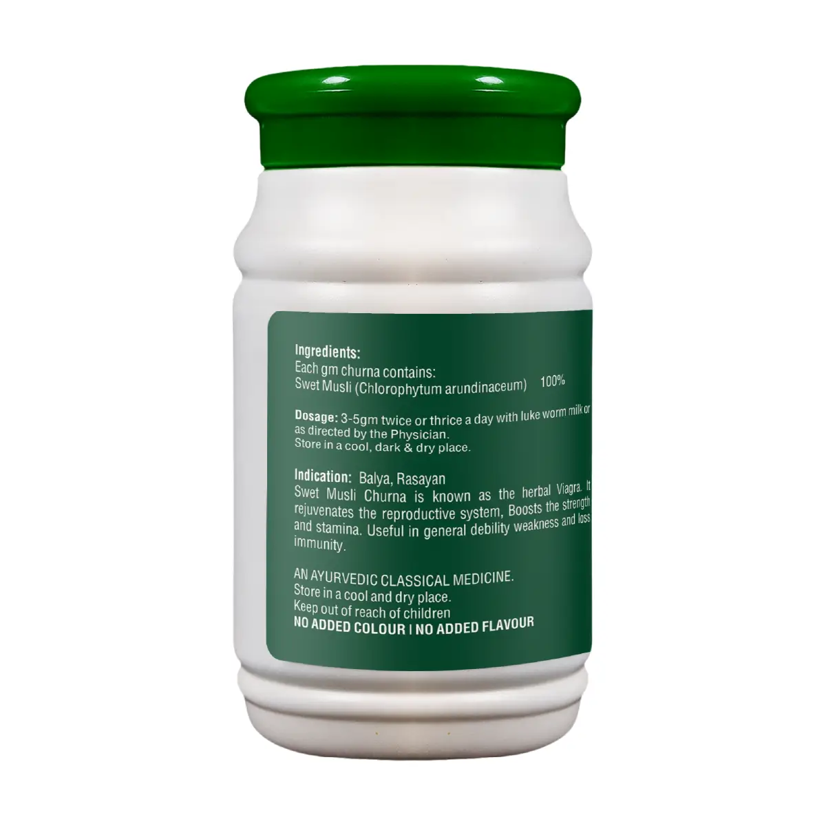 Zeelab Swet Musli Churna 100gm