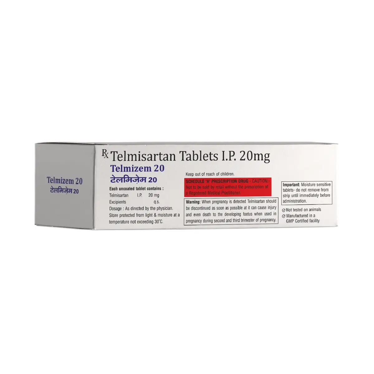 Telmizem 20 Hypertension Tablet