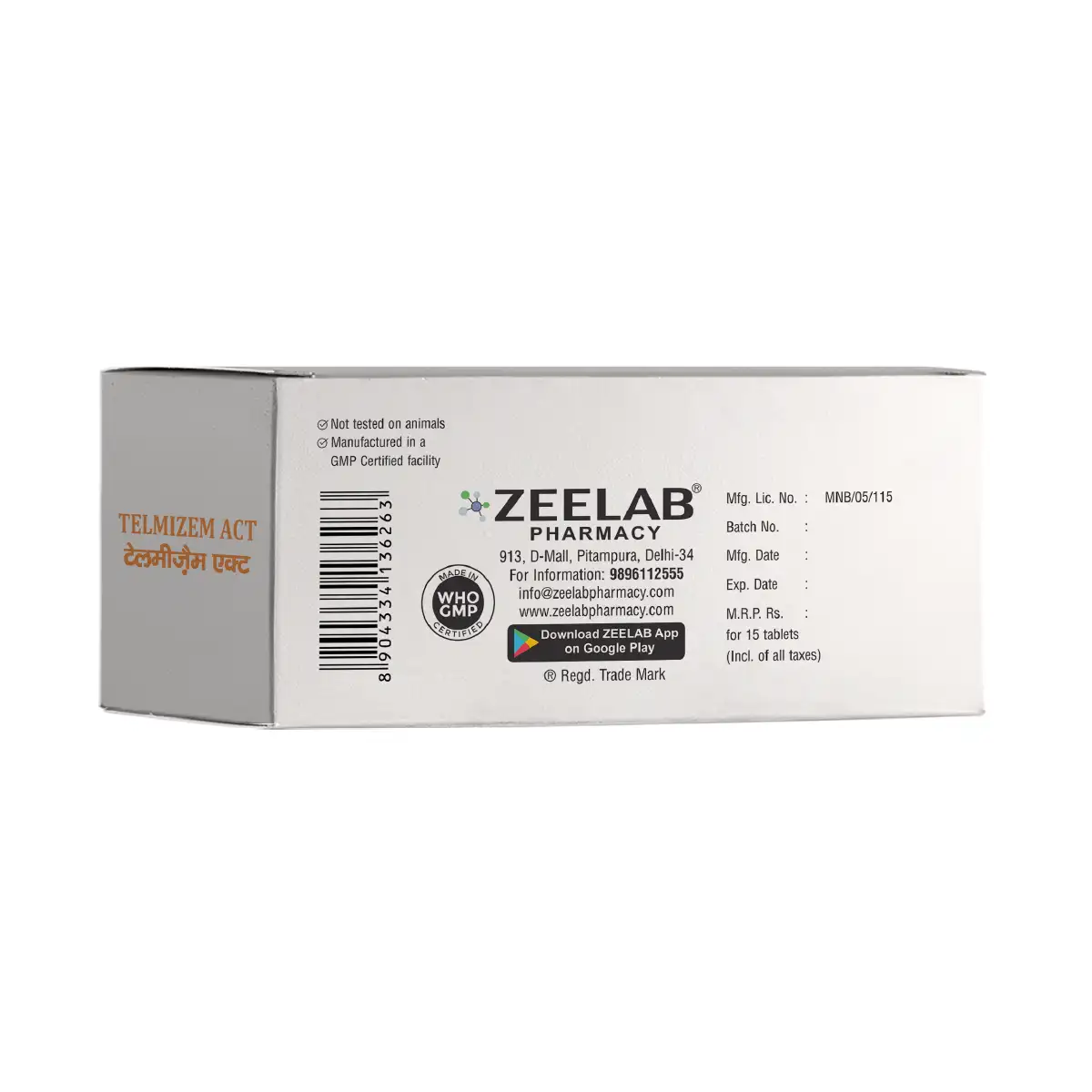Telmizem ACT Tablet