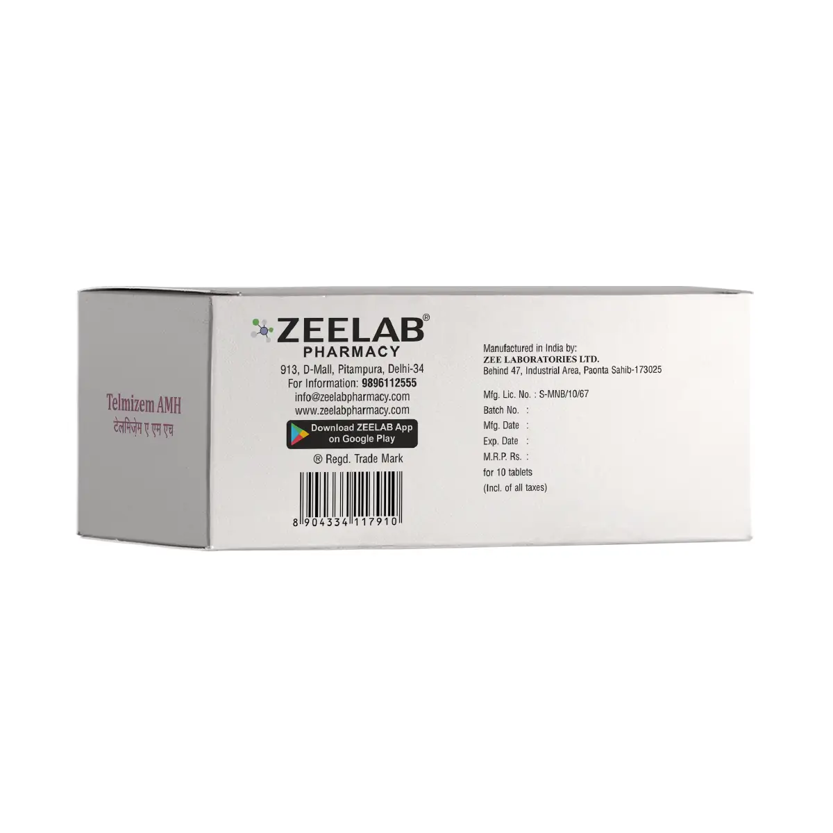 Telmizem AMH Hypertension Tablet