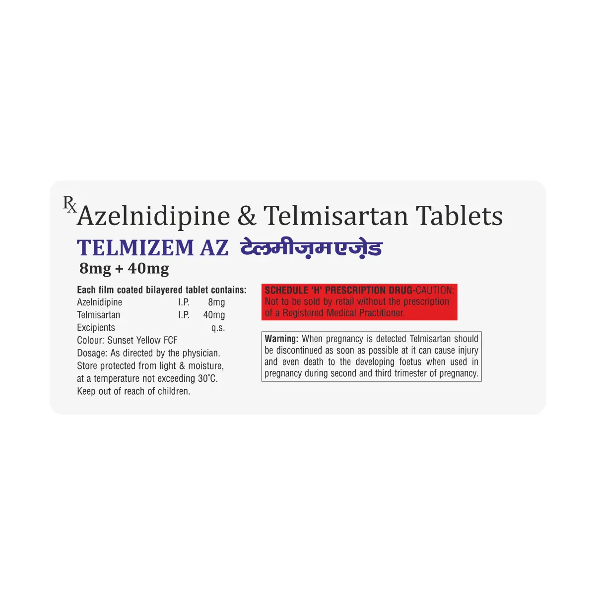 Telmizem AZ Tab