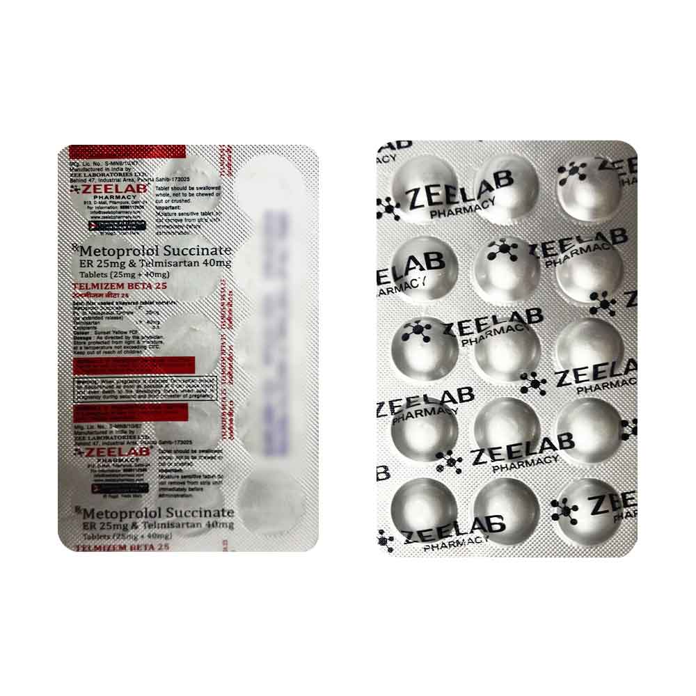 Telmizem Beta 25 Tablet