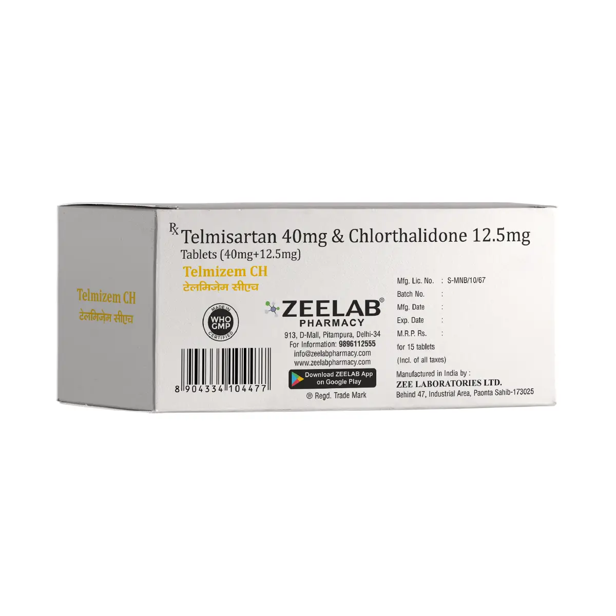 Telmizem CH Tablet