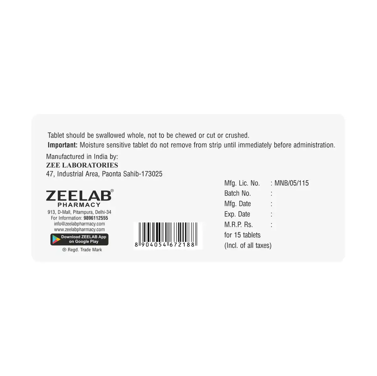 Telmizem LNC Tablet