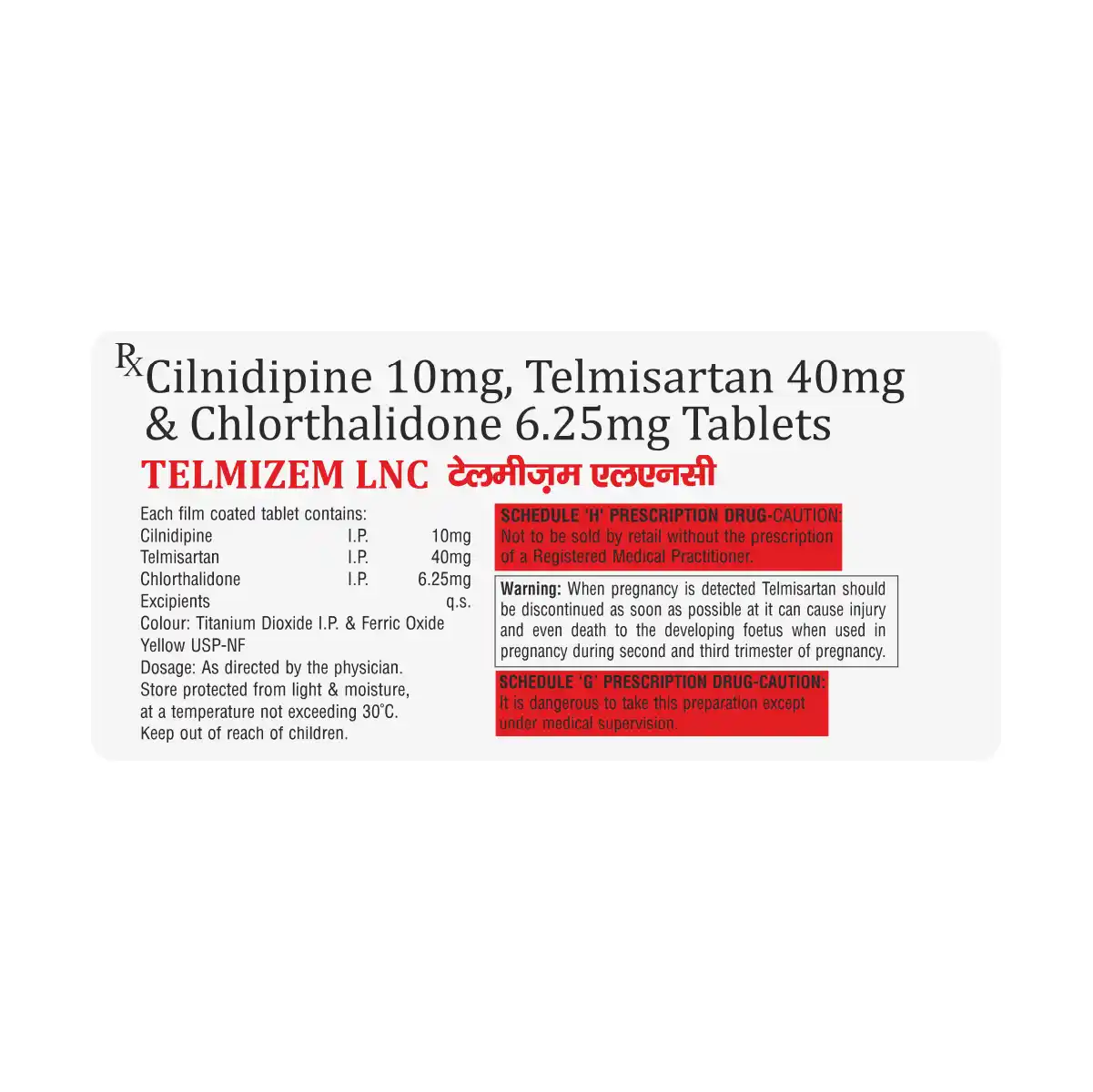 Telmizem LNC Tablet