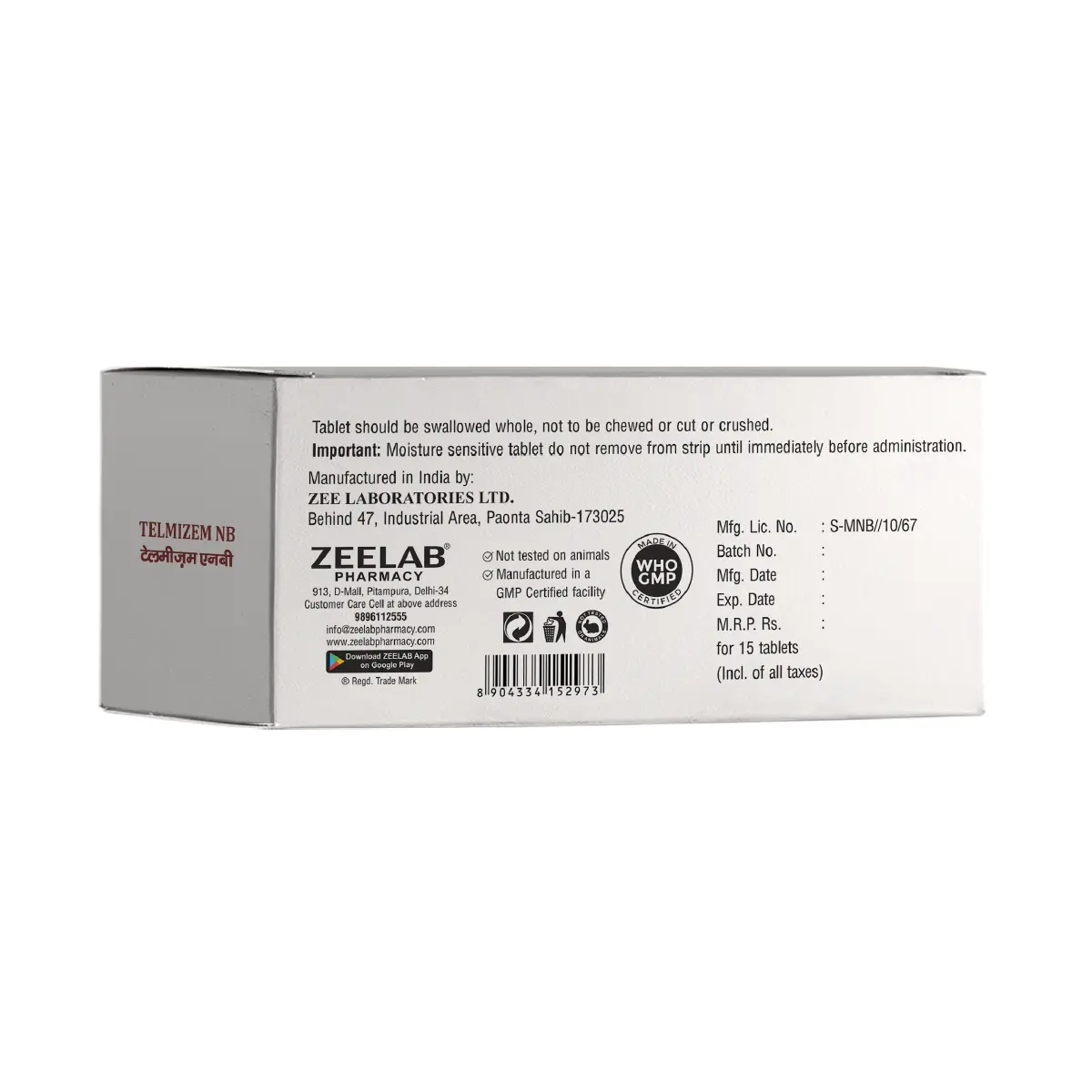 Telmizem NB Tablet