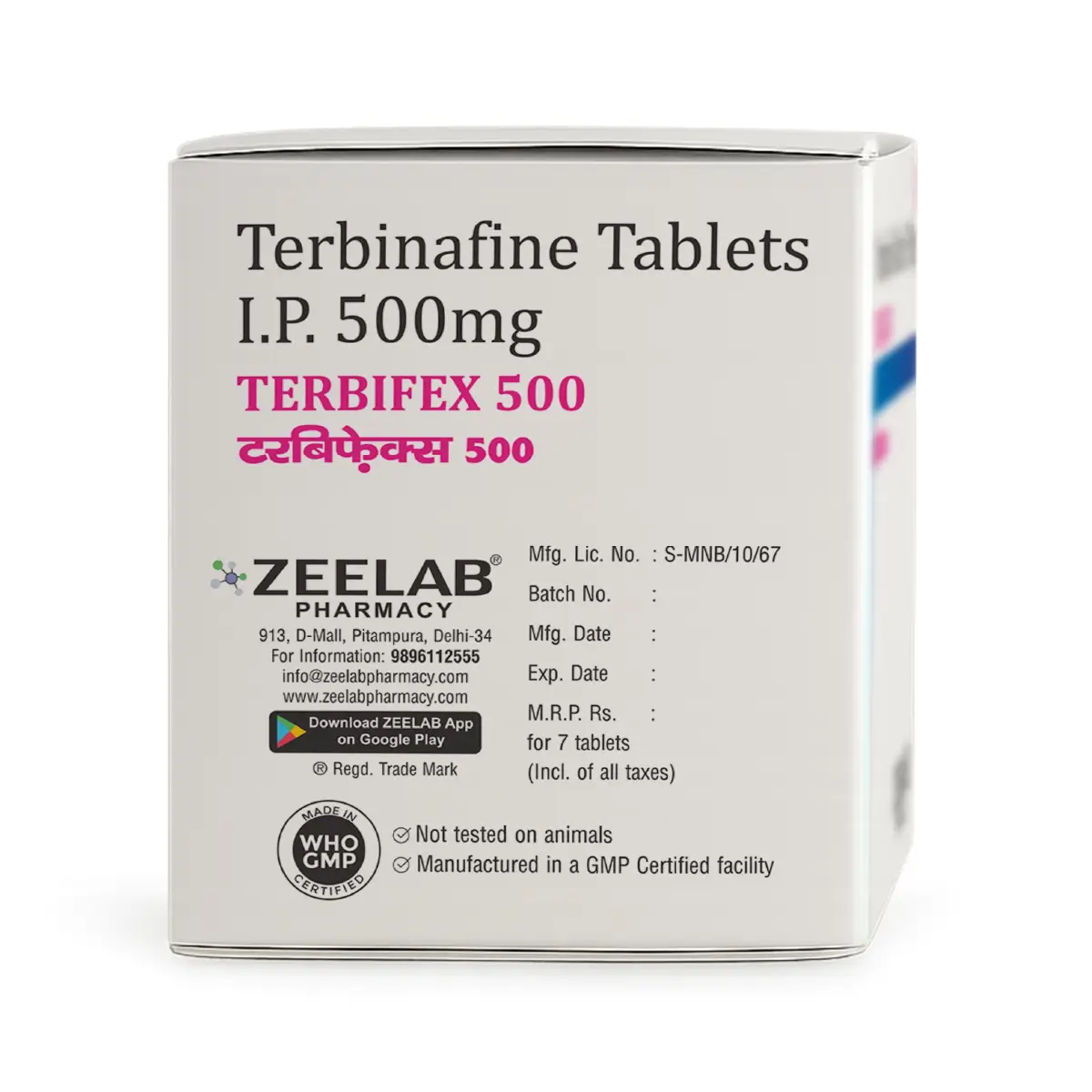 Terbifex 500 Tablet