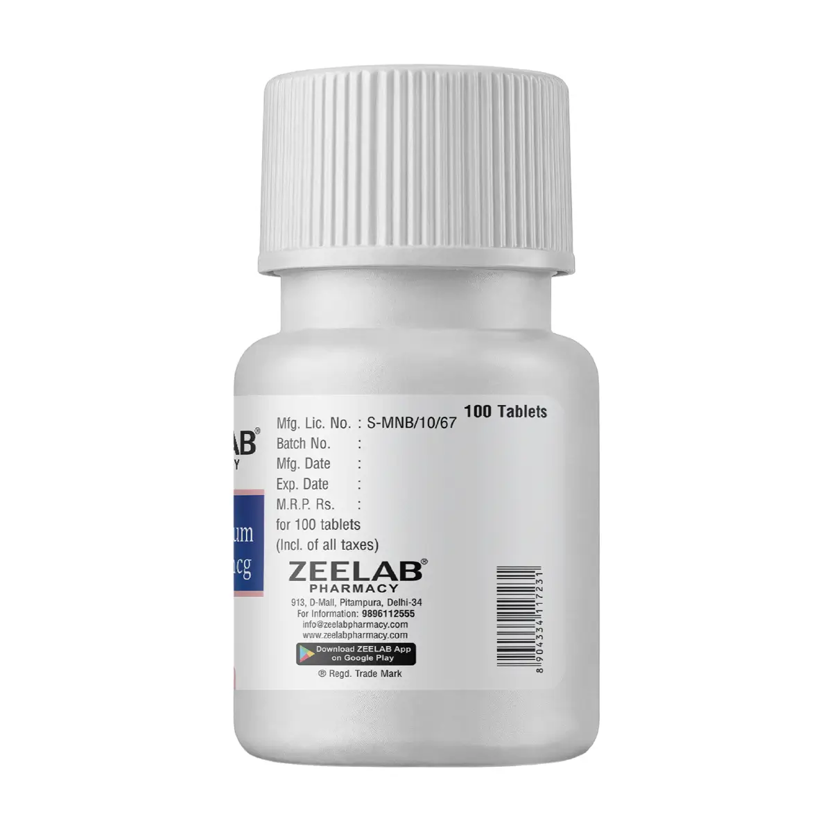 Thyronex 75 Thyroid Tablet