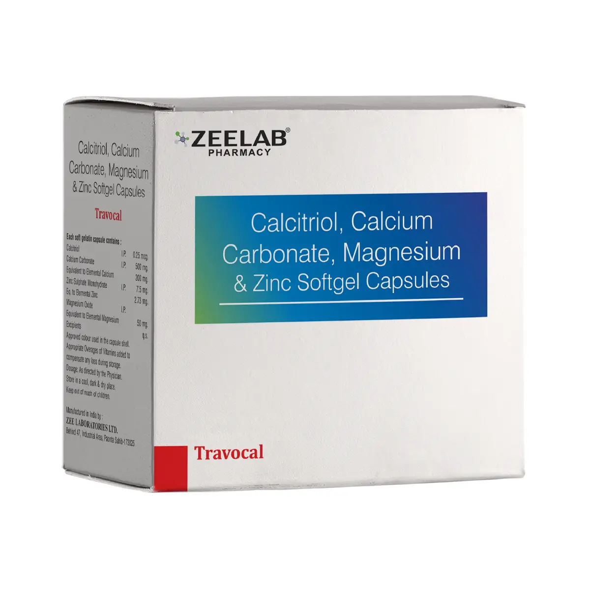 Travocal Calcium Supplement Softgel Capsule