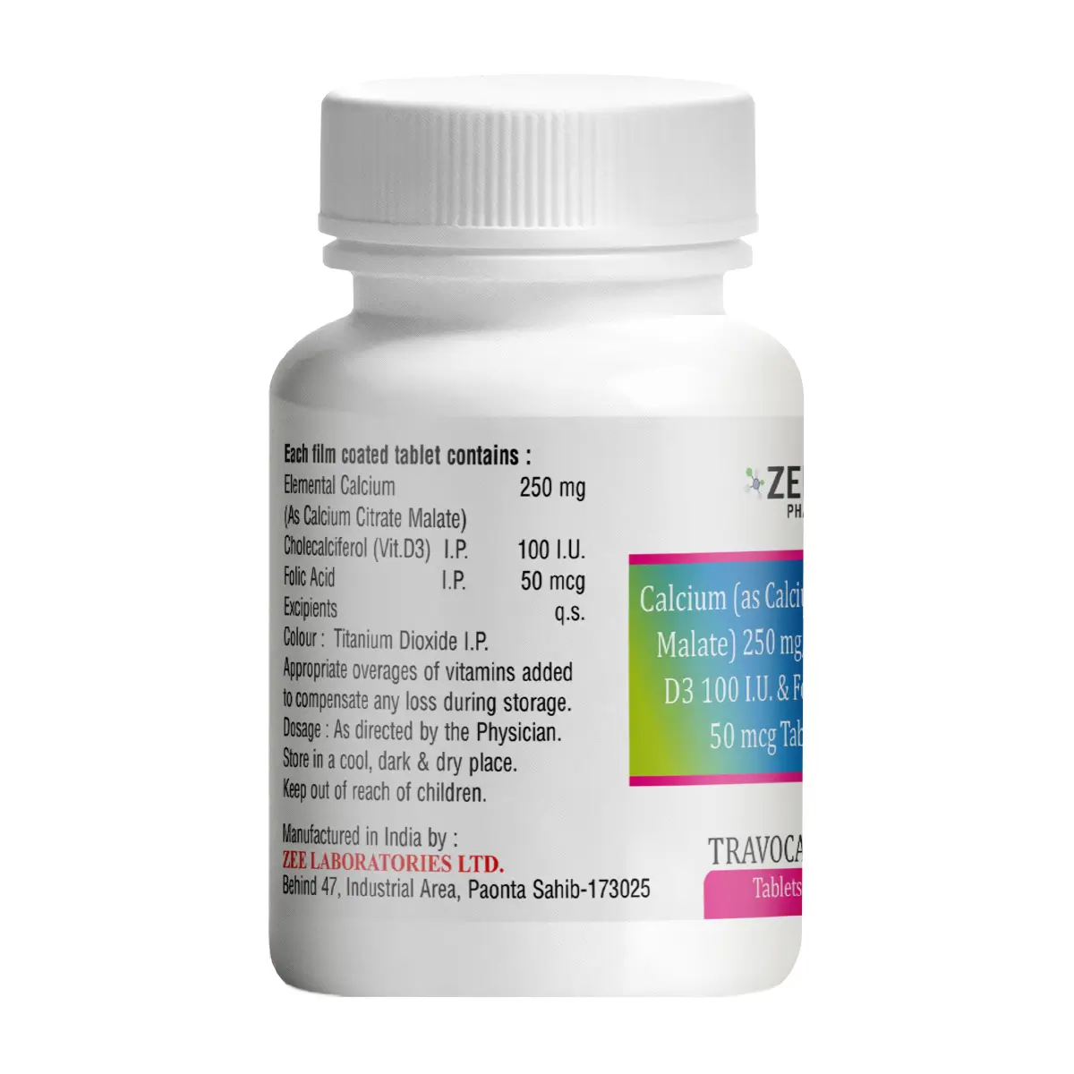 Travocal F Calcium Supplement Tablet